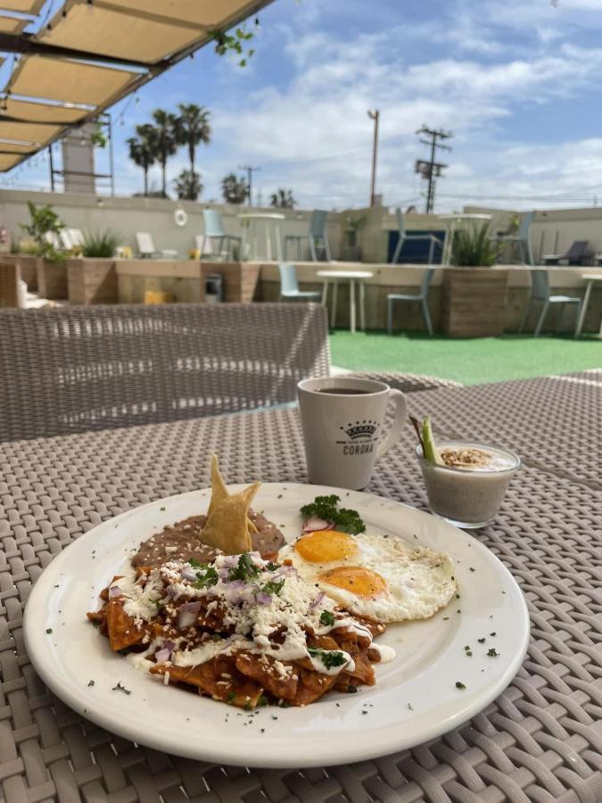 Hotel Corona Plaza Rosarito Exterior foto