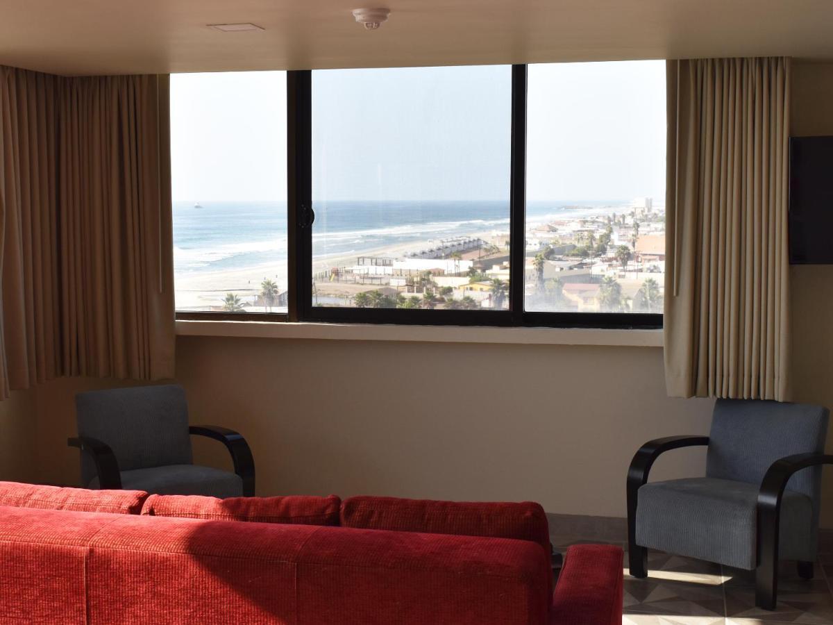 Hotel Corona Plaza Rosarito Exterior foto